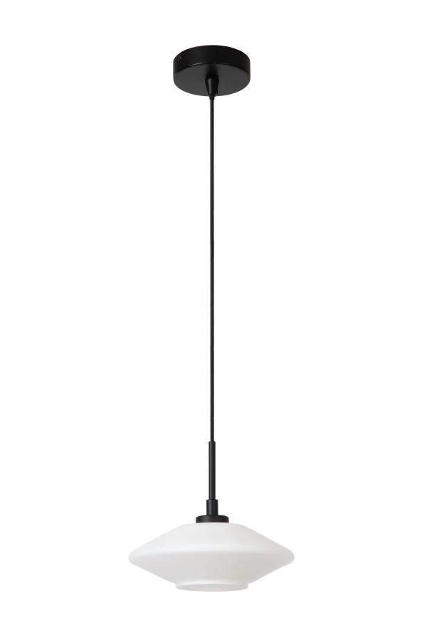 Lucide TREVOR - Hanglamp - Ø 20 cm - 1xG9 - Opaal - uitgezet